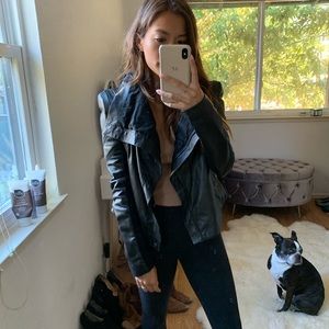 BCBG MaxAzria Leather Jacket